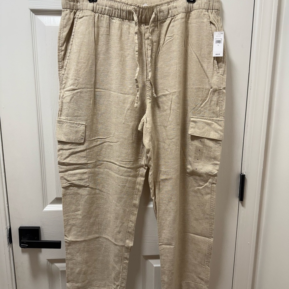 Women’s Tan Cargo Pants